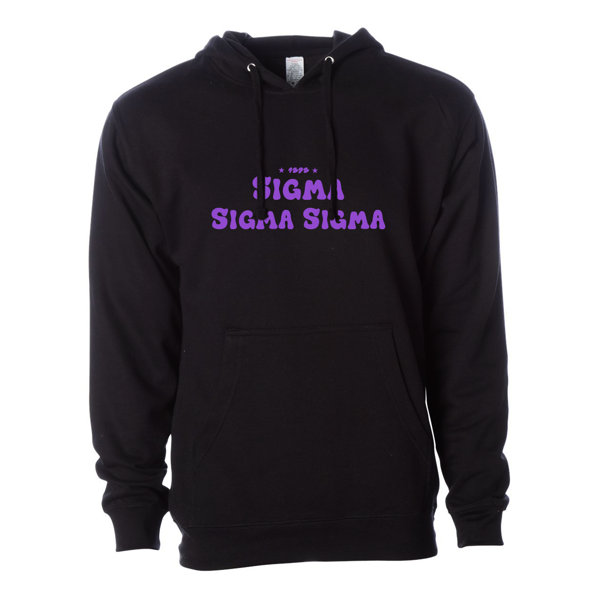 #Sigma Sigma Sigma Bubble Print Hoodie