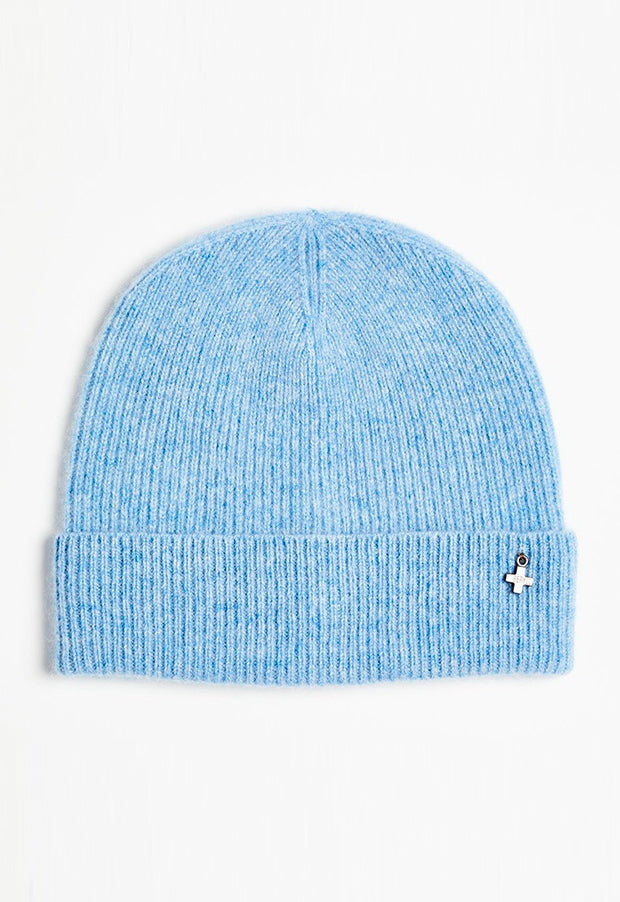 + Beryll Cashmere Beanie | Sky Blue