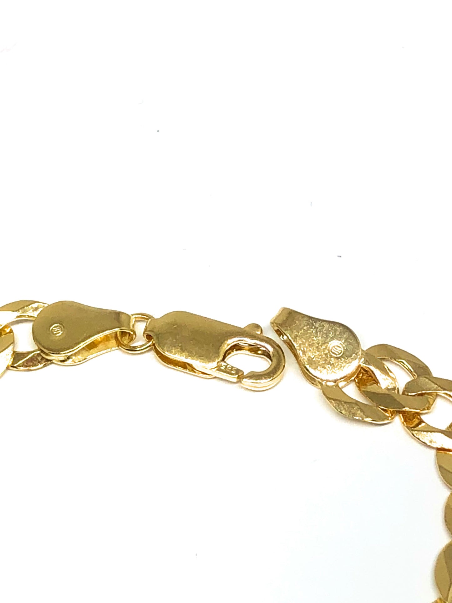 14k Solid Gold Yellow Cuban Link Brracelet 7-8.5 inch length 6.5mm Width (Free Engraving, Email us name!)